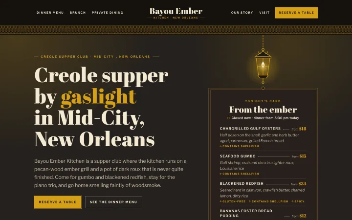 Restaurants demo website by Smit Desai