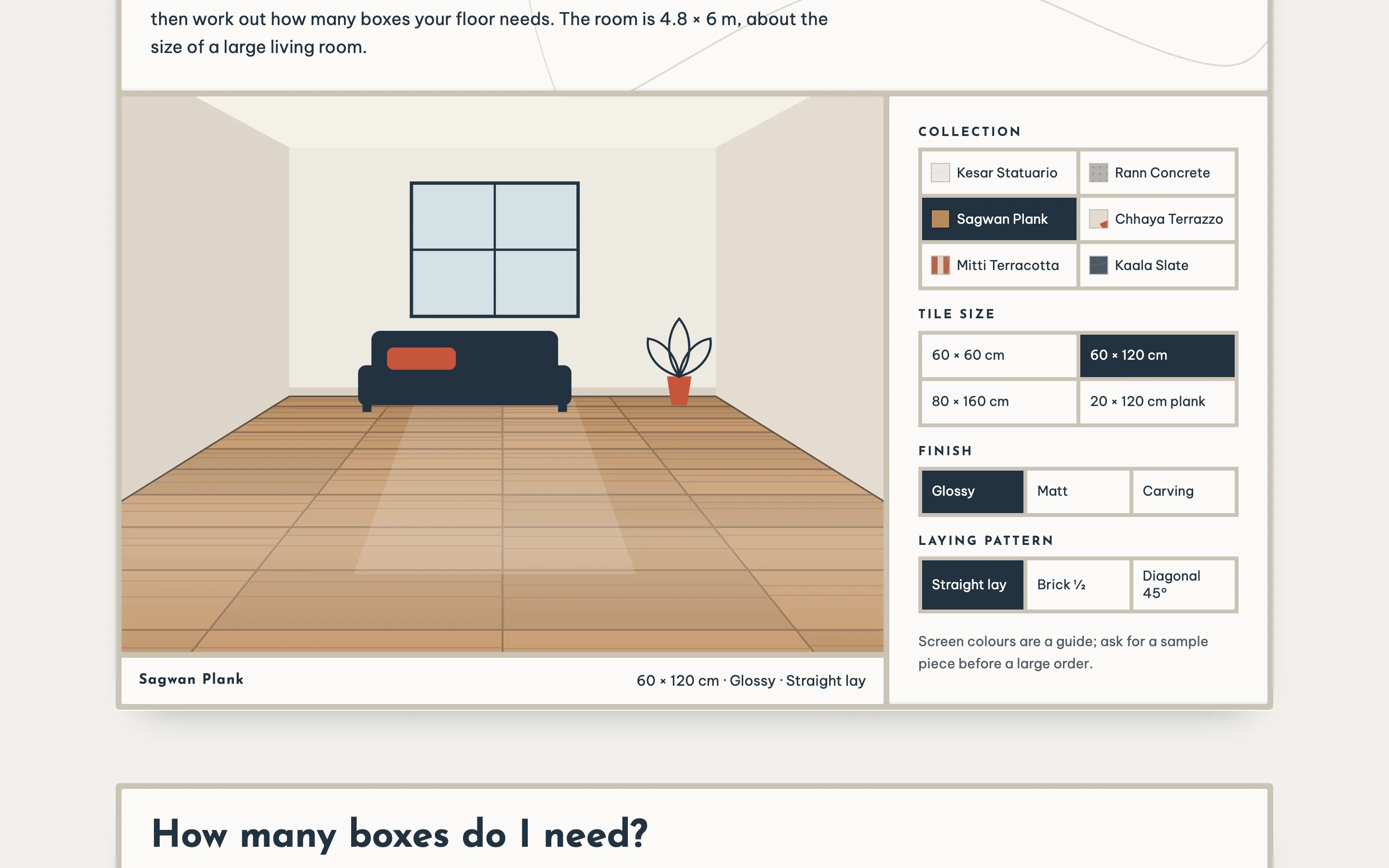 Tile manufacturers demo — Tile visualiser